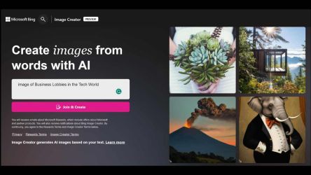 Microsoft AI-Powered Image Creator Launched