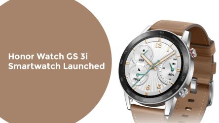 HONOR Watch GS 3i Smartwatch Launched