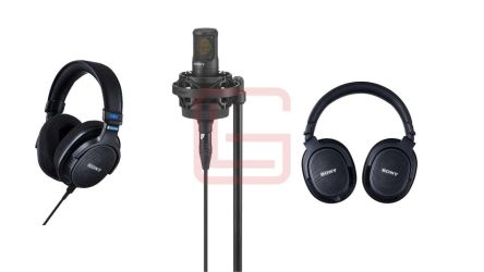 Sony Immersive Headphones & Condenser Microphone Launched